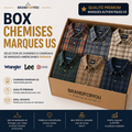 Box x10 Chemises MARQUE: WRANGLER,LEE,CHAPS